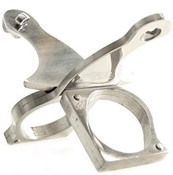 Stainless Steel Cigar Cutter and Cigar Stand Combo Stainless Steel Cigar Cutter and Cigar Stand Combo