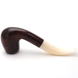 No. 111 Walrus Tusk Italian Briar Wood Tobacco Pipe