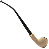 No. 14 Churchwarden Pear Wood Smoking Pipe for Sale