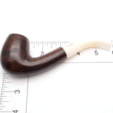 No. 111 Walrus Tusk Italian Briar Wood Tobacco Pipe