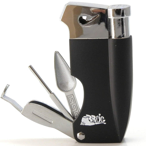 Mr. Brog Tobacco Pipe Lighter & Czech Pipe Tool - All In One - 45 Angle Soft Flame Mr. Brog Tobacco Pipe Lighter & Czech Pipe Tool - All In One - 45 Angle Soft Flame