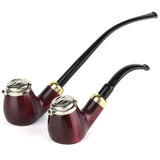 No. 21 Old Army Pear Wood Pipe (Dual Stems)