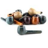 Handmade Tobacco Smoking Mini Pipe - Model Suzi - Pear Wood Roots