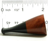 Cigar Mouthpiece (52) - Hand Made from Briar Wood