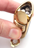 Tripple Torch Cigar Lighter - with Built in Cigar Punch