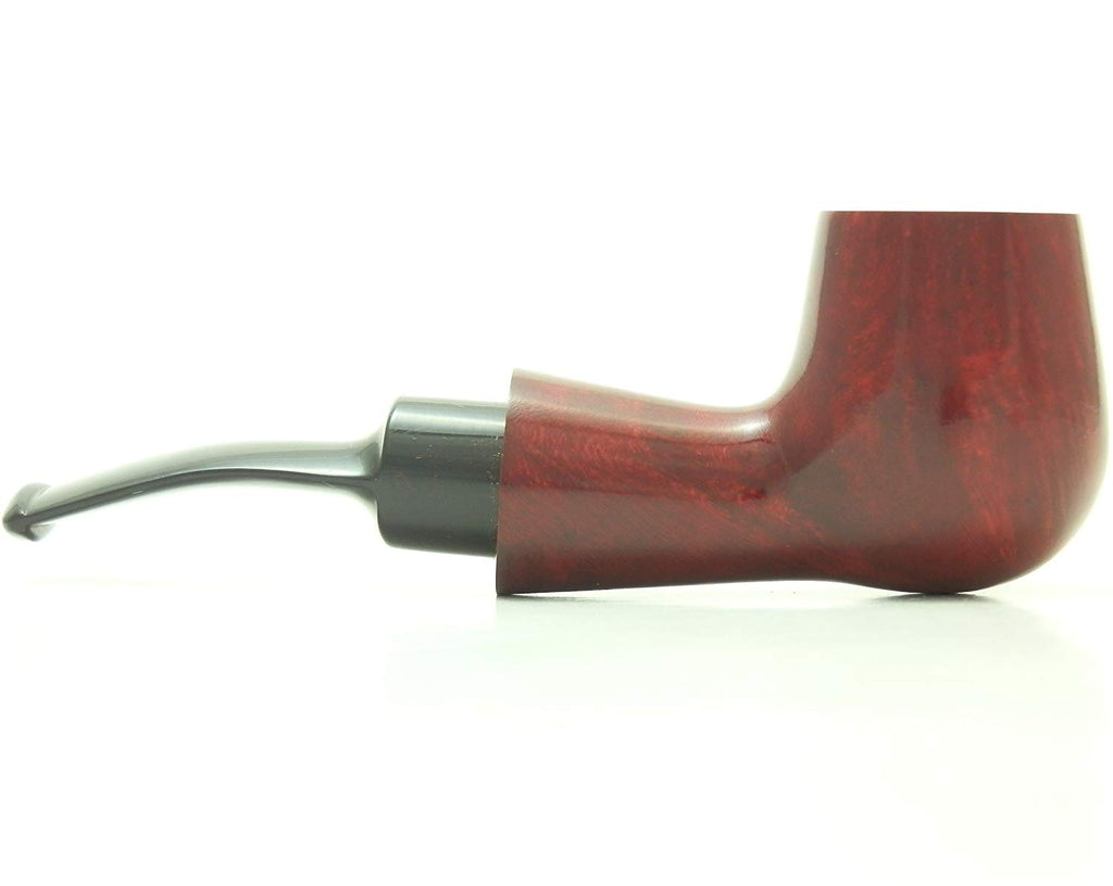  Mr. Brog Full Bent Tobacco Pipe - Model No: 82 Consul Pecan -  Mediterranean Briar Wood Pipes For Smoking - Hand Made #82 : Health &  Household