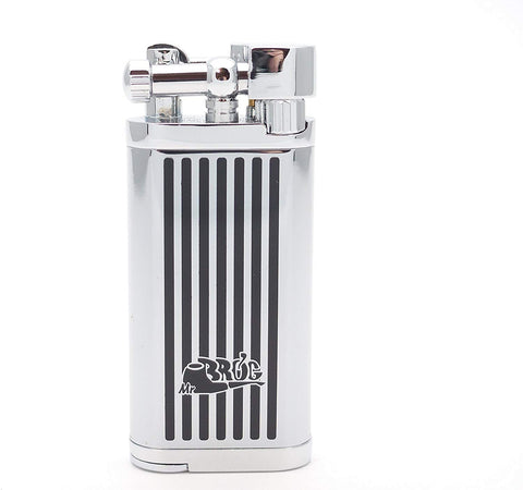 Tobacco Pipe Lighter With Tamper & Pick - All in One - Flint Stone Finger Free Design