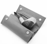 Soft Leather Tobacco Pouches - Authentic Full Grade Leather - Black