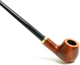 No. 14 Churchwarden Pear Wood Smoking Pipe for Sale