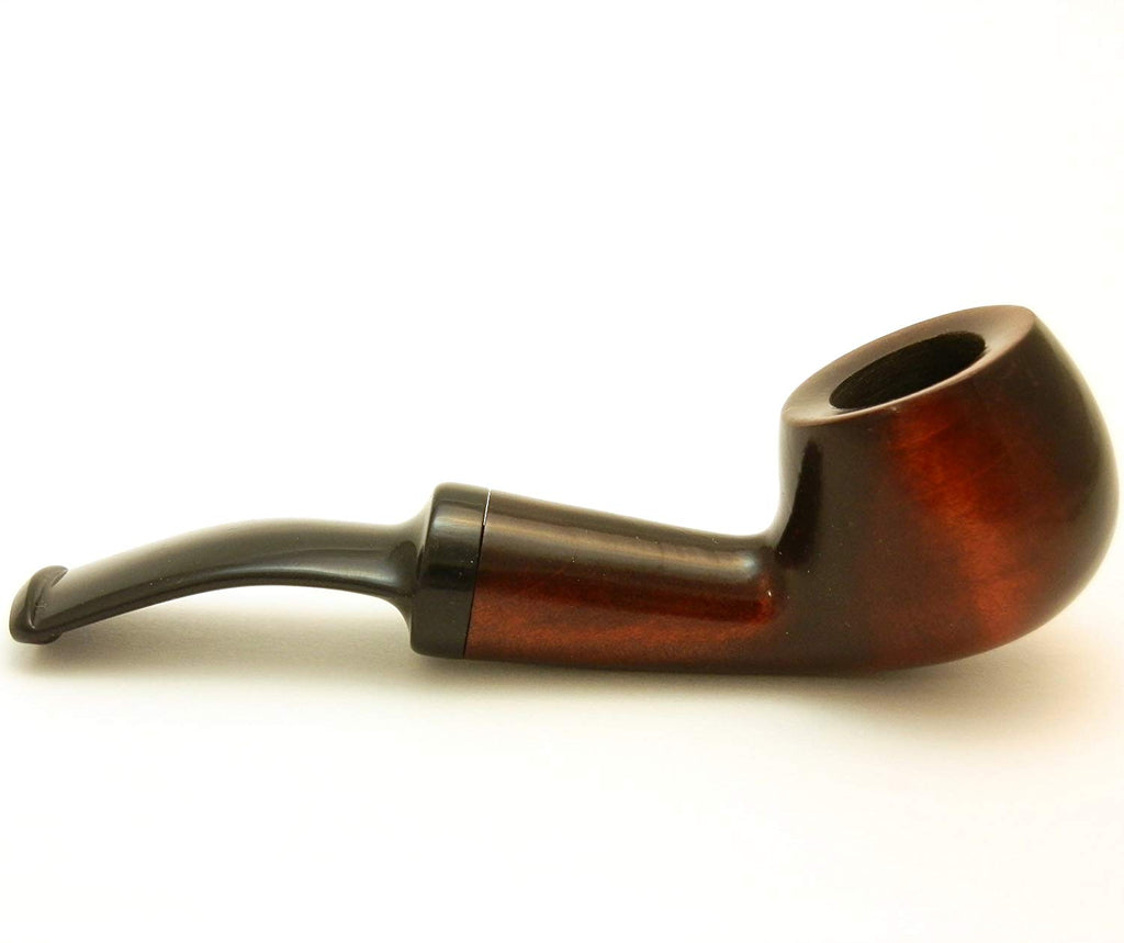 Mr. Brog Handmade Smoking Tobacco Pipe - Model No. 148 Louche Natural