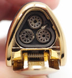 Tripple Torch Cigar Lighter - with Built in Cigar Punch