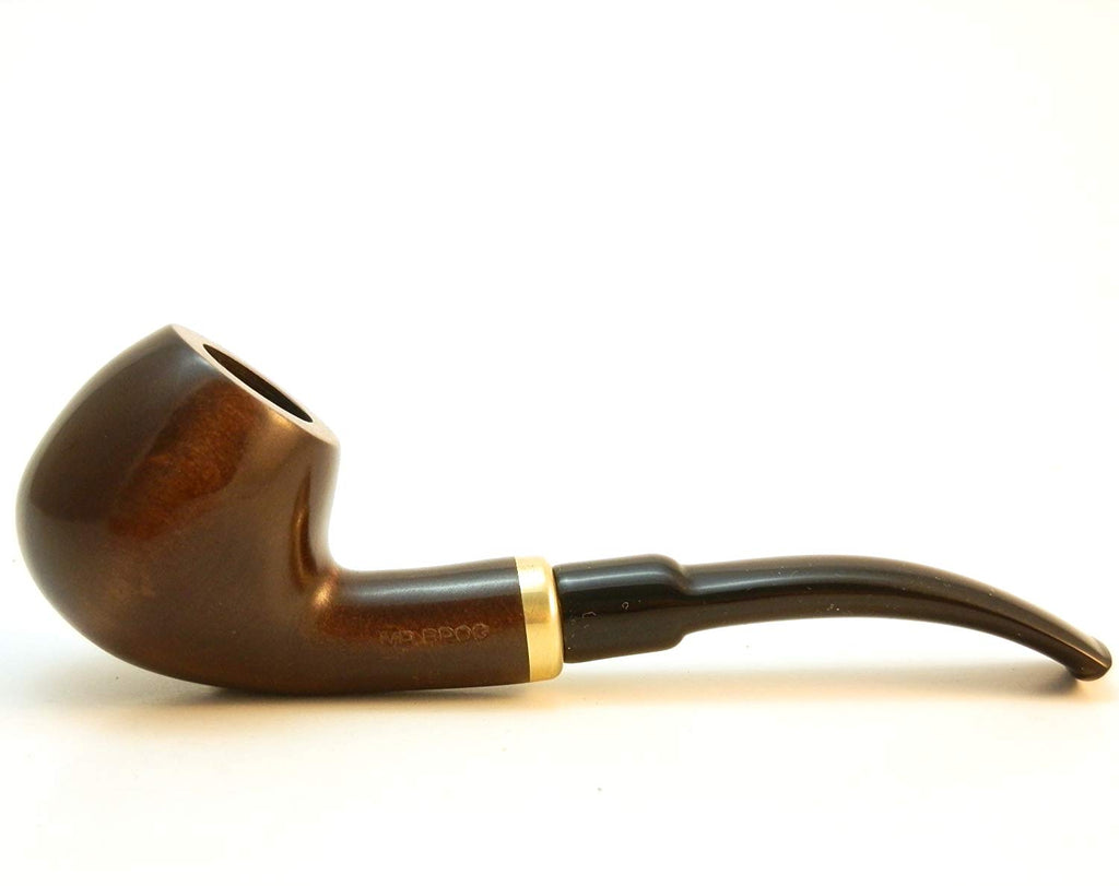 No. 18 Horn Pear Wood Tobacco Pipe