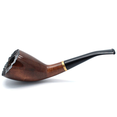 No. 310 Indigo Pear Wood Tobacco Pipe