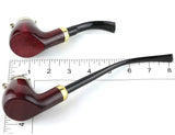 No. 21 Old Army Pear Wood Pipe (Dual Stems)