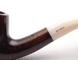 No. 111 Walrus Tusk Italian Briar Wood Tobacco Pipe