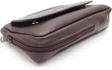Pipe Tobacco Leather Pouch Combo - Authentic Full Grade Leather