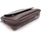 Pipe Tobacco Leather Pouch Combo - Authentic Full Grade Leather