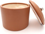Full Grade Cow Leather Pipe Tobacco Jar