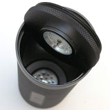 Mrs. Brog Cigar Travel Humidor - Built In Hygrometer & Humidifier - Holds Multiple Cigars