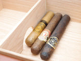 Full Grade Buffalo Hide Desktop Leather Cigar Humidor