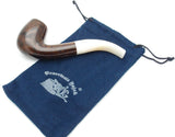 No. 111 Walrus Tusk Italian Briar Wood Tobacco Pipe