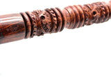 19 Inch Long Orient Italian Briar Wood Tobacco Pipe