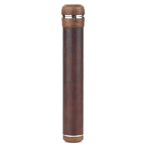 Cow Oil Distress Leather Cigar Humidor