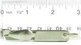 Keaychain Spike-Tamper-Reamer 3 in 1 Tobacco Pipe Tool - Lightweight Stainless Steel