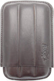 Full Grade Buffalo Hide Creased Leather Cigar Case