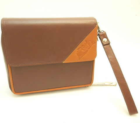 Sheep Napa Leather Tobacco Pipe Pouch Combo - Four Pipes and Tobacco Pouch & Tool Pockets Sheep Napa Leather Tobacco Pipe Pouch Combo - Four Pipes and Tobacco Pouch & Tool Pockets