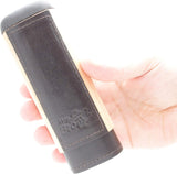 Spanish Cedar & Leather Robusto Cigar Case - Authentic Full Grade Buffalo Hide Leather