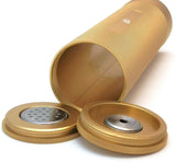 Mrs. Brog Cigar Travel Humidor - Built In Hygrometer & Humidifier - Holds Multiple Cigars