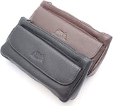 Pipe Tobacco Leather Pouch Combo - Authentic Full Grade Leather
