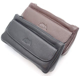 Pipe Tobacco Leather Pouch Combo - Authentic Full Grade Leather
