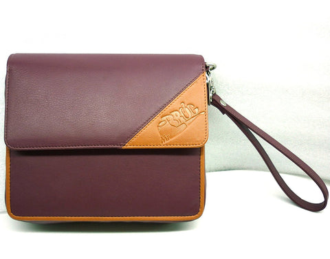 Sheep Napa Leather Tobacco Pipe Pouch Combo - Four Pipes and Tobacco Pouch & Tool Pockets