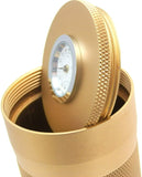 Mrs. Brog Cigar Travel Humidor - Built In Hygrometer & Humidifier - Holds Multiple Cigars
