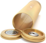 Mrs. Brog Cigar Travel Humidor - Built In Hygrometer & Humidifier - Holds Multiple Cigars