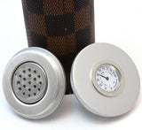 Mrs. Brog Cigar Travel Humidor - Built In Hygrometer & Humidifier - Holds Multiple Cigars
