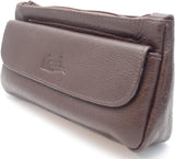 Pipe Tobacco Leather Pouch Combo - Authentic Full Grade Leather