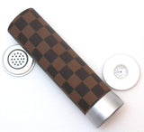 Mrs. Brog Cigar Travel Humidor - Built In Hygrometer & Humidifier - Holds Multiple Cigars