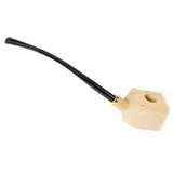 Pre-Drilled Churchwarden Pear Wood Block