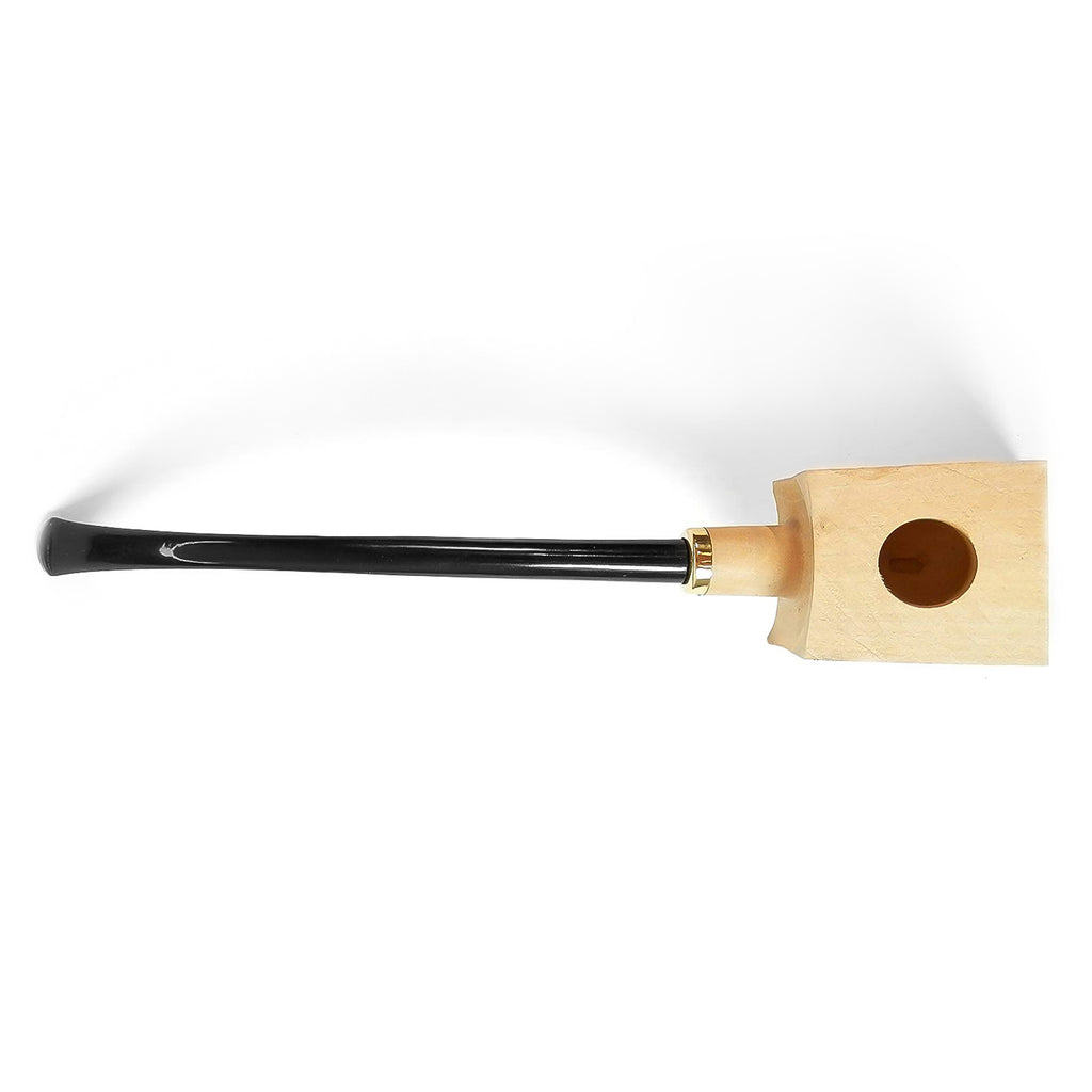 PreDrilled Churchwarden Pear Wood Block
