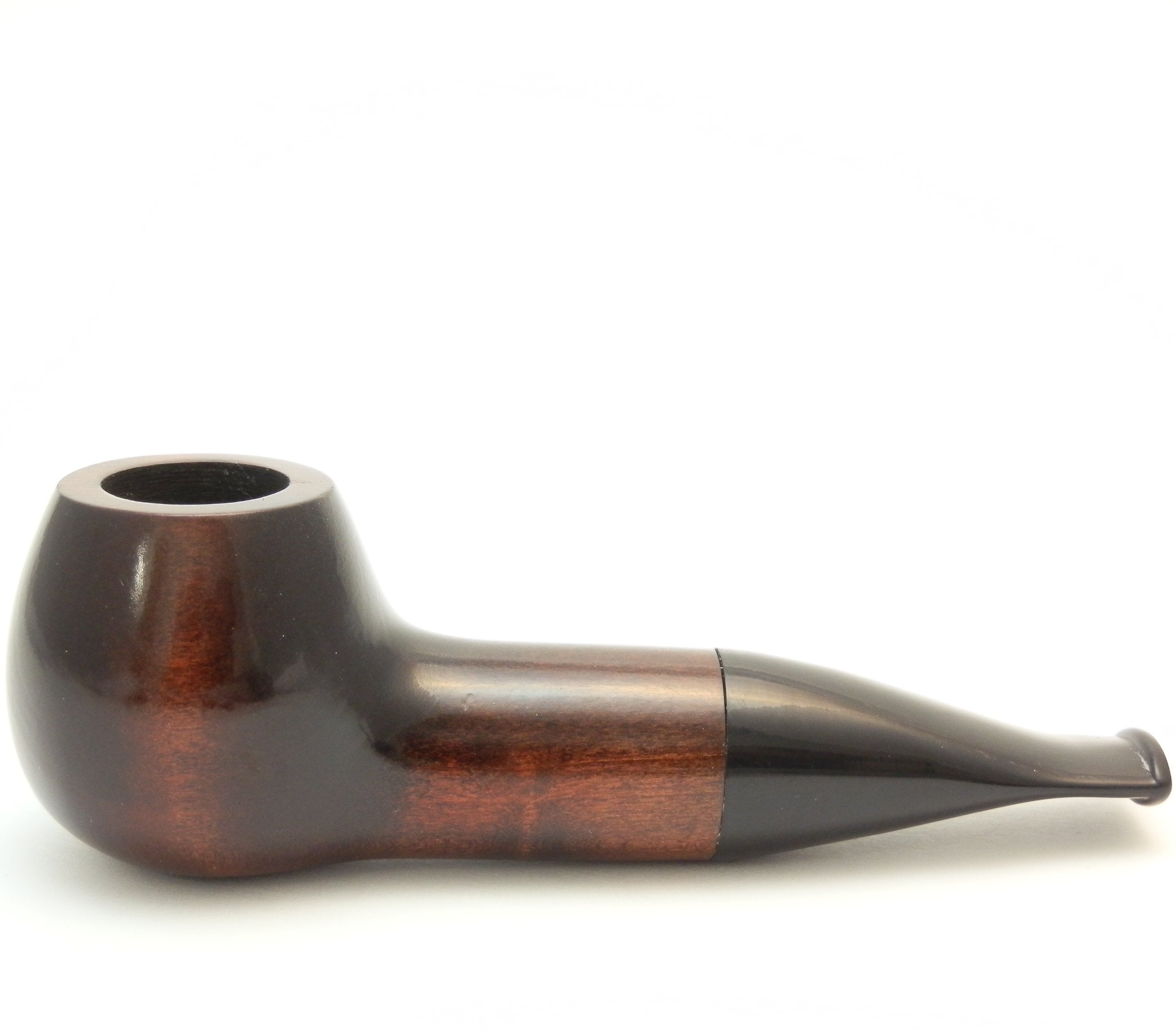 No. 34 Buldog Walnut Pear Wood Tobacco Pipe