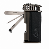 Leather Tobacco Pipe Lighter and Czech Tool - All in One
