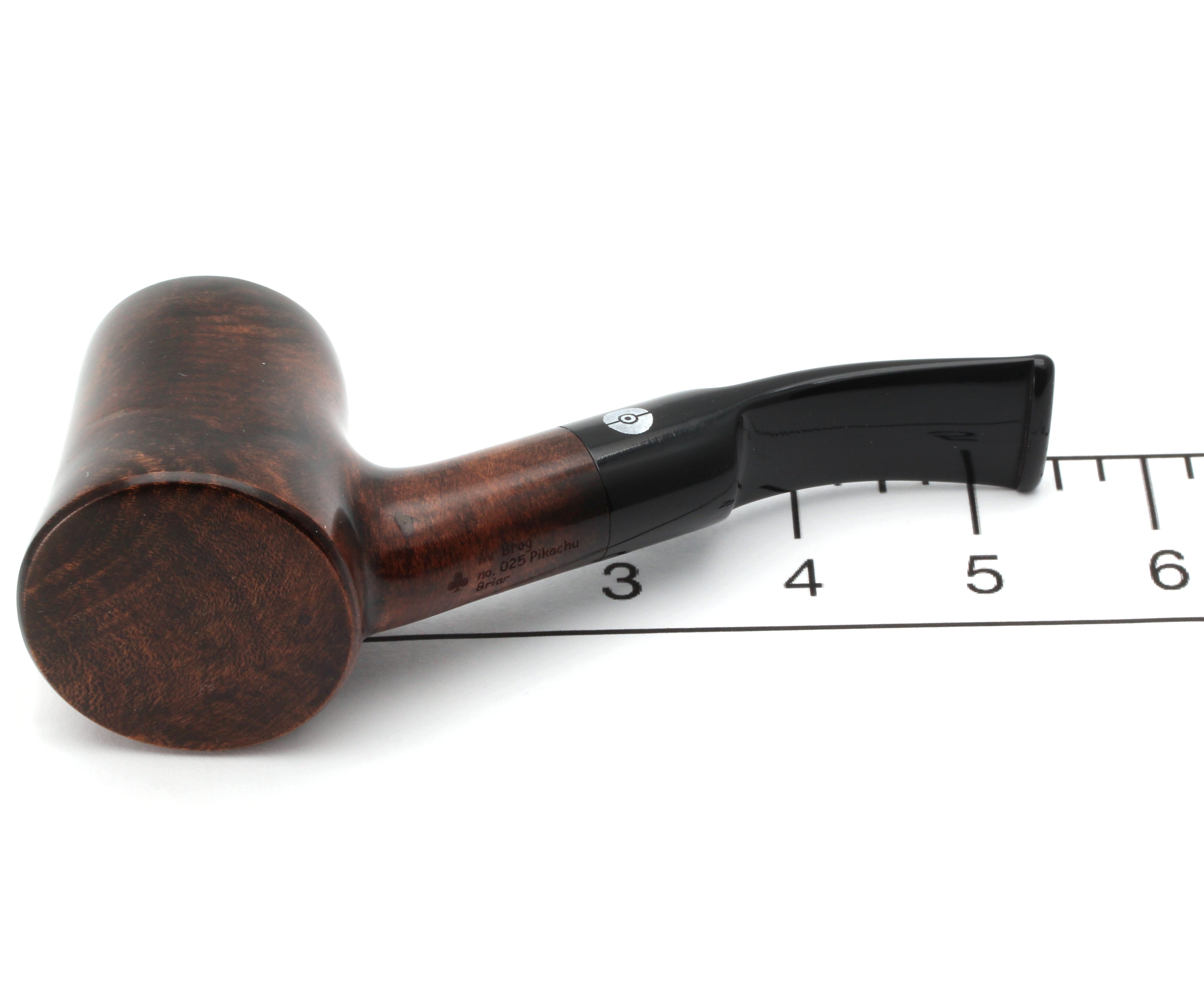 No. 025 Pikachu Mediterranean Briar Wood Tobacco Pipe