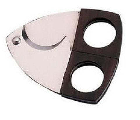 Small Scissor Cigar Cutter - Stainless Steel And Mahogany