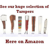 Luxury Style Tamper, Reamer & Pick 3-in-1 Tool - Oak Wood & Stainless Steel