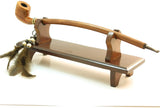 Churchwarden Tobacco Pipe Stand - Extra Long Pipes