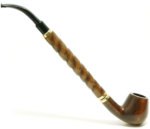 No. 15 Bent Albert Pear Wood Tobacco Pipe