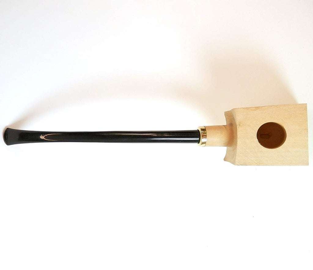 Tobacco Pipe Briar Wood Block Pre Drilled